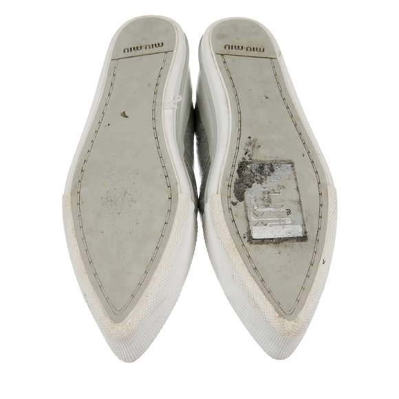 Miu Miu metallic platform snickers, size 5.5/EU 35.5 - Picture 5 of 5